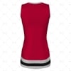 Womens Hockey Dress V-Neck Back View Design