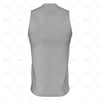 Mens AFL Vest Insert Collar Back View