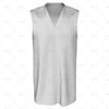 Basketball Singlet V-Neck Collar Front View