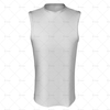 Basketball Singlet Long Round Collar Front View