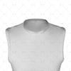 Basketball Singlet Long Round Collar Close Up View