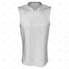 Basketball Singlet Long V-Neck Insert Collar Front View