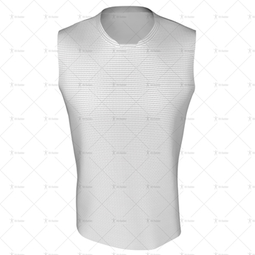 Basketball Singlet Short Insert Collar Front View