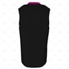 Basketball Singlet Round Collar Back View Design