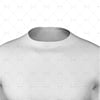Base Layer Round Collar Close Up View