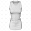 Womens Sports Racerback Dress Round Collar Front View