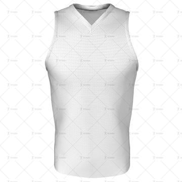 Mens Hockey Tank V-Neck Front View