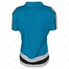 Womens Hockey Jersey Round Collar Back View Design