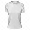 Womens Hockey Jersey Round Collar Front View