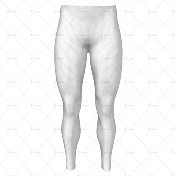 Mens Compression Leggings Front View