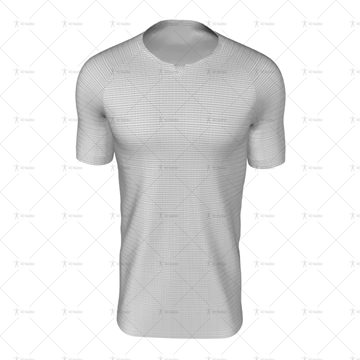 United Collar For Mens SS Raglan Football Shirt Front View