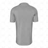 Polo Collar For Mens SS Raglan Football Shirt Back View