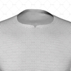 Pinched Collar For Mens SS Raglan Football Shirt Close Up View