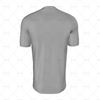 Round Wrap Collar For Mens SS Raglan Football Shirt Back View