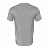 Round Collar for Mens SS Inline Football Shirt Back View