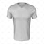 Mens SS Inline Football Shirt V-Neck Collar Front View	