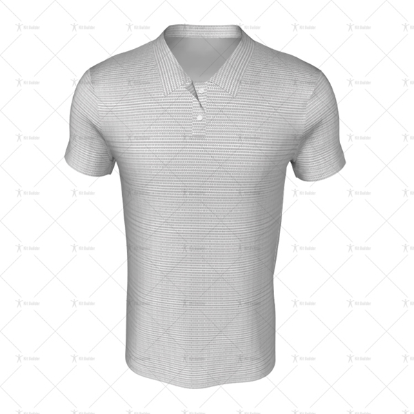 Grandad Collar for Mens SS Inline Football Shirt Front View