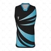 Mens AFL Vest Laker Collar Front View Design