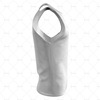 Athletics Singlet with Round Collar Side View 3d kit builder