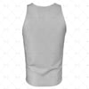 Athletics Singlet with Round Collar Back View 3d kit builder