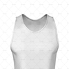 2D Kit Builder Athletics Singlet Small Neck with Round Collar Close Up View