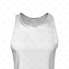 2D Kit Builder Athletics Singlet Large Neck Close Up View