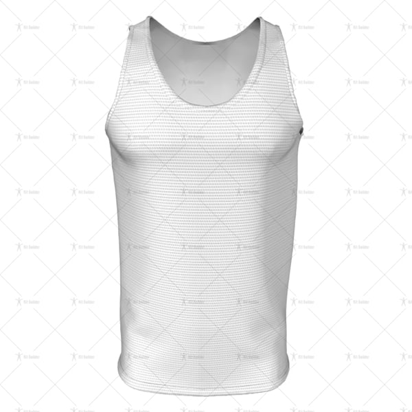 2D Kit Builder Athletics Singlet Extra Large Neck Front View