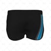 Women's Running Shorts Style 1 Back View Design