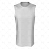 Basketball Singlet Long Insert Collar Front View