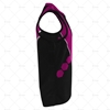 Basketball Singlet Long Elite Collar Side View Design