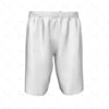 Basketball Shorts Panelled Front View	