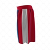 Basketball Shorts Panelled Side View Design