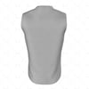 Basketball Singlet Short Collar Side Back  View